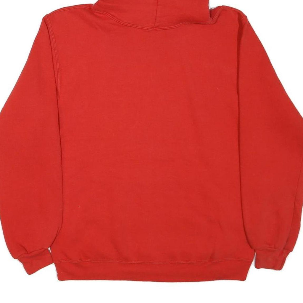 RUSSELL ATHLETIC Mens Red Austin Peay Football Pullover Hoodie M Sports