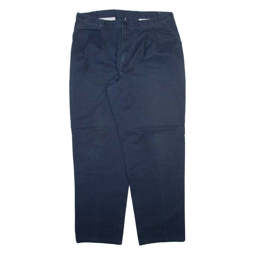 DICKIES Mens Trousers Blue Relaxed Straight W38 L32