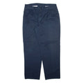 DICKIES Mens Trousers Blue Relaxed Straight W38 L32