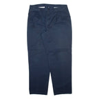 DICKIES Mens Trousers Blue Relaxed Straight W38 L32