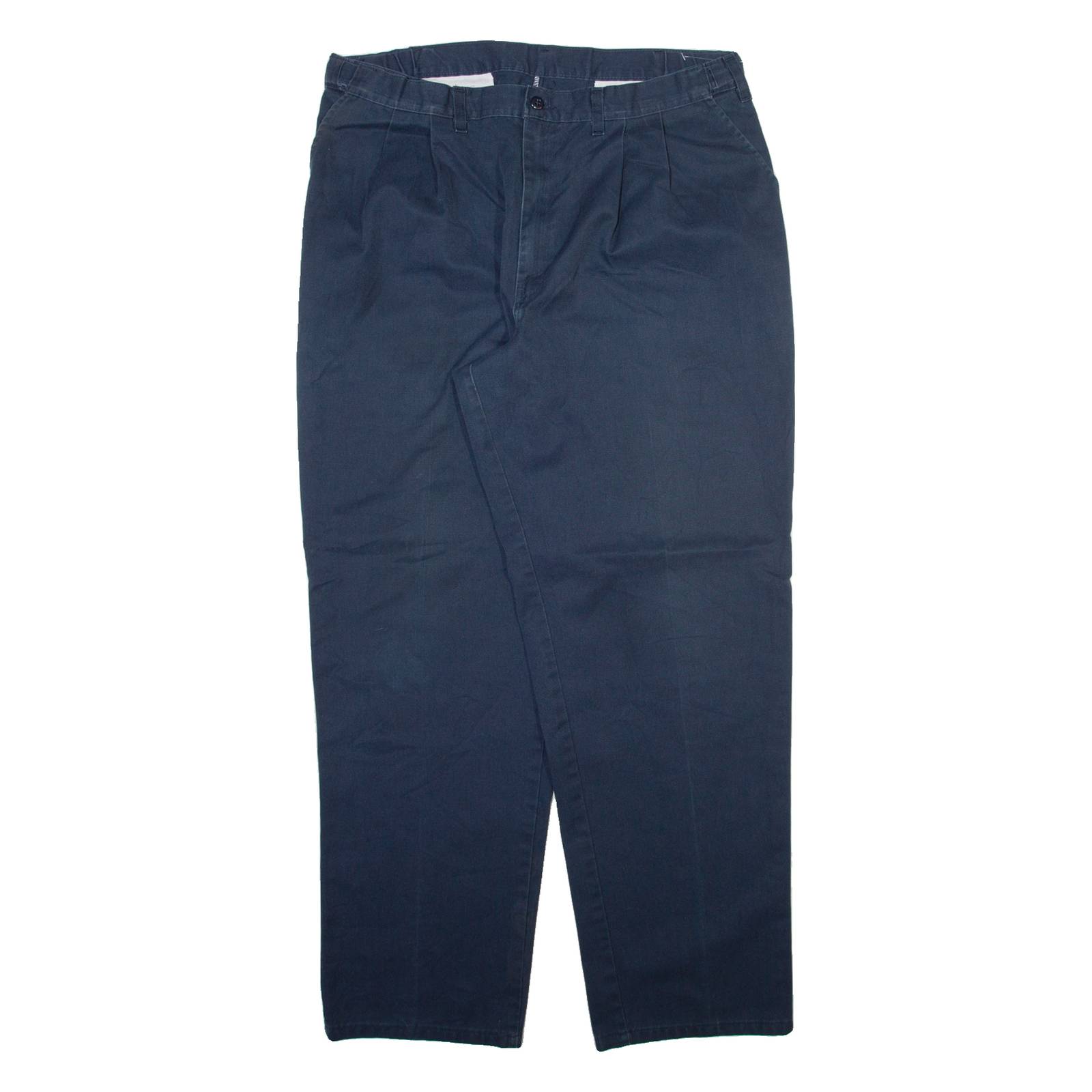 DICKIES Mens Trousers Blue Relaxed Straight W38 L32