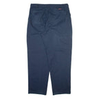 DICKIES Mens Trousers Blue Relaxed Straight W38 L32