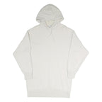 WEEKDAY Womens White Hoodie Dress Cotton Blend Sweatshirt XS Casual Streetwear