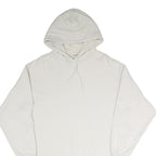 WEEKDAY Womens White Hoodie Dress Cotton Blend Sweatshirt XS Casual Streetwear
