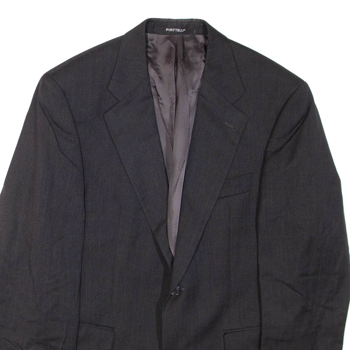 PIRELLI Mens Blazer Jacket Grey Wool XL