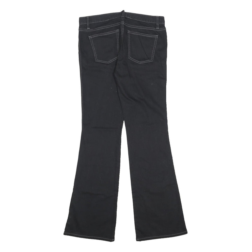 GAP Womens Blue Jeans Regular Flared Denim Dark W30 L32 Classic Comfort Zip