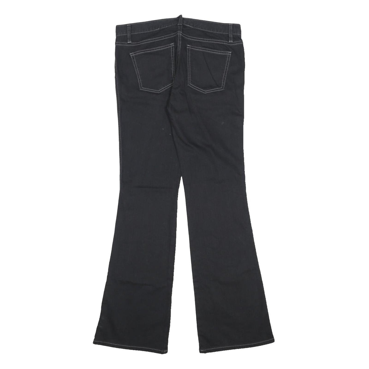 GAP Womens Blue Jeans Regular Flared Denim Dark W30 L32 Classic Comfort Zip