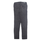 LEVI'S Womens Jeans Grey Regular Tapered Stone Wash W26 L28
