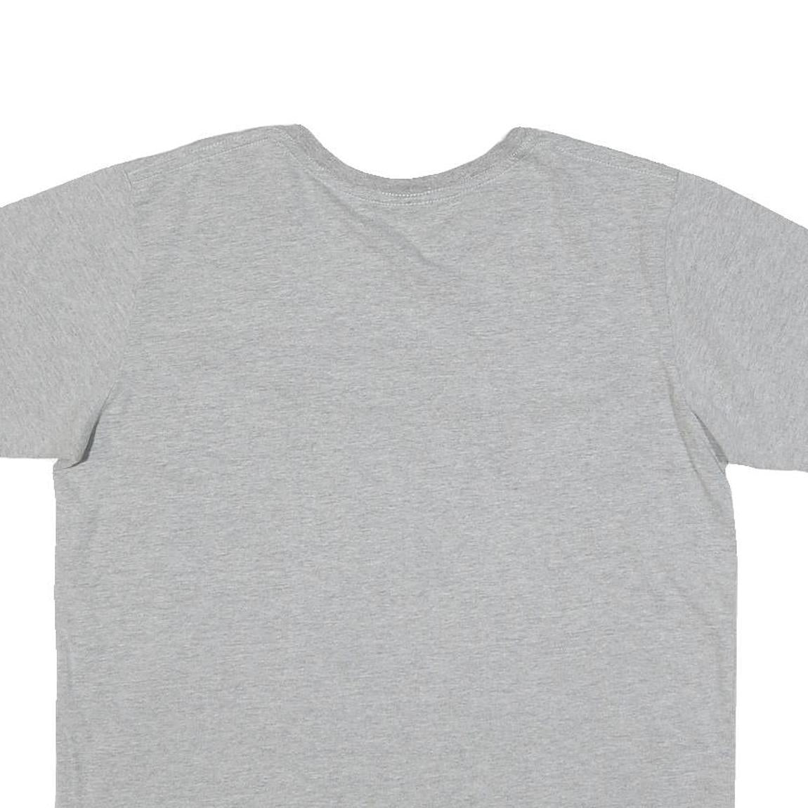 CHAMPION Womens Grey XL Short Sleeve Crew Neck Cotton Blend Modern T-Shirt