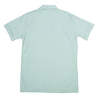 HOBI Mens Plain Shirt Green 90s M