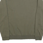 SONNY BONO Mens Green Crew Neck M Cotton Blend Casual Sweatshirt