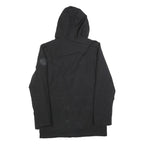 LEVI'S Mens Black Hooded Zip Jacket S Polyester Blend Casual Functional