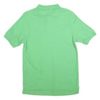 CHAPS Mens Green Polo Shirt Short Sleeve Embroidered Logo Size M Casual Summer