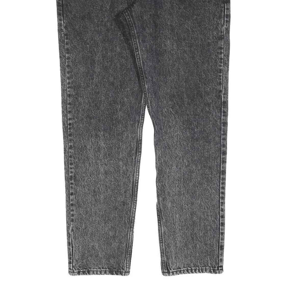 LEVI'S Mens Black Slim Skinny Denim Light W32 L30 Zip Cotton Blend Jeans