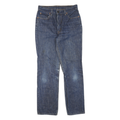 LEVI'S 506 Womens Jeans Blue Regular Straight Denim Medium Wash W28 L29