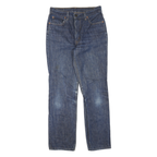 LEVI'S 506 Womens Jeans Blue Regular Straight Denim Medium Wash W28 L29