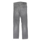 LEVI'S 510 Womens Jeans Grey Slim Skinny Denim Medium W26 L26 Stylish Zip