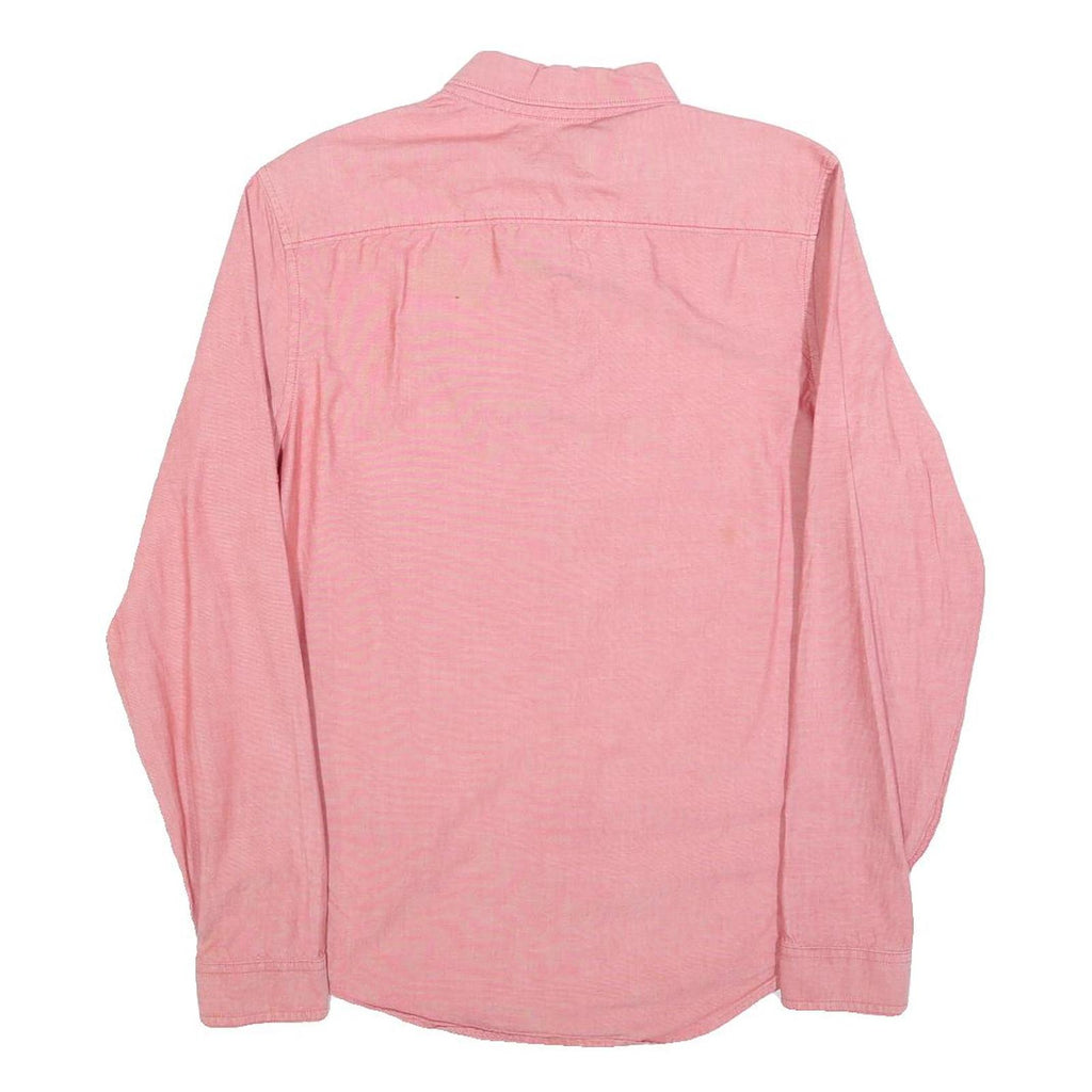 ORIGINAL PENGUIN Mens Pink Cotton Blend Shirt S Button Down Casual Classic