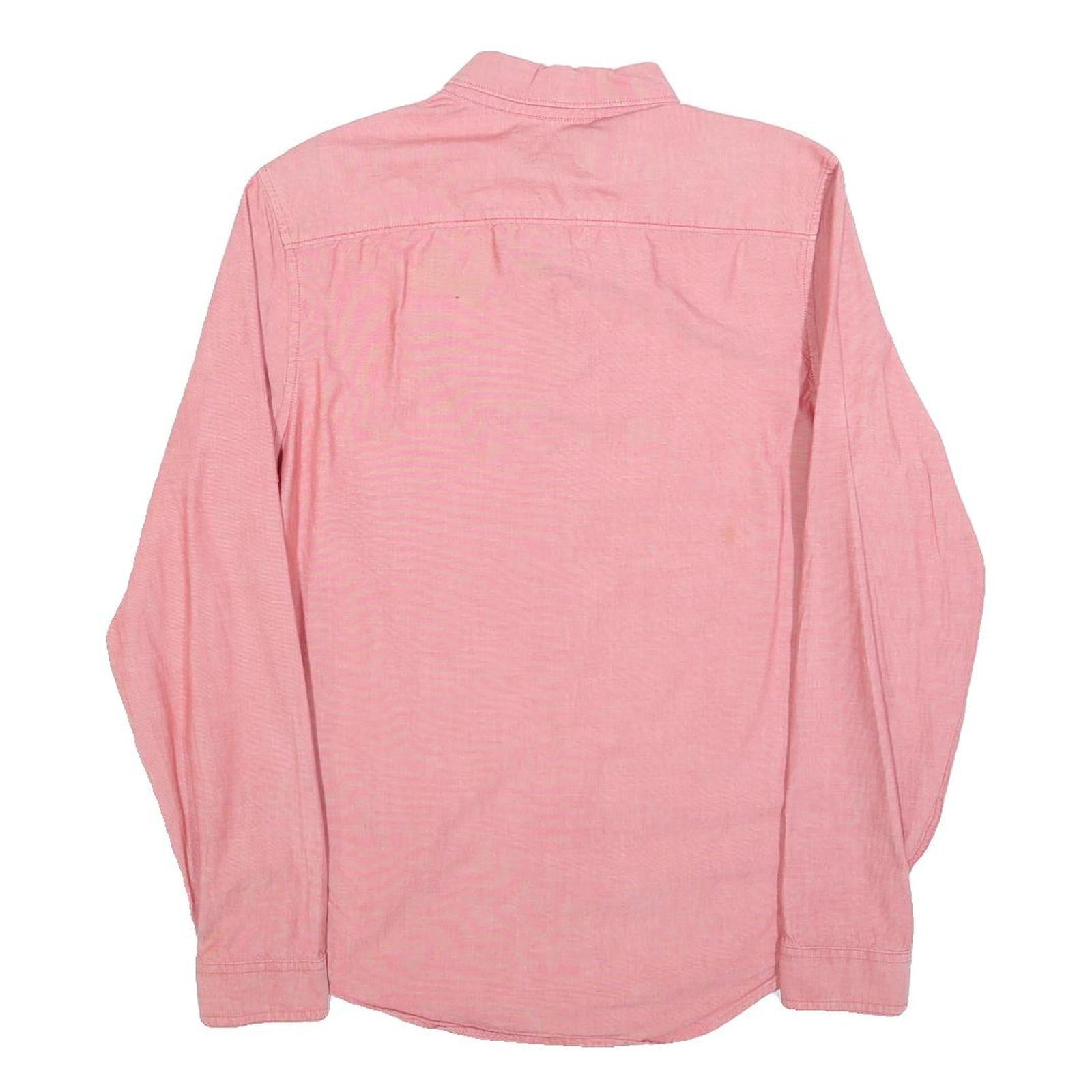 ORIGINAL PENGUIN Mens Pink Cotton Blend Shirt S Button Down Casual Classic