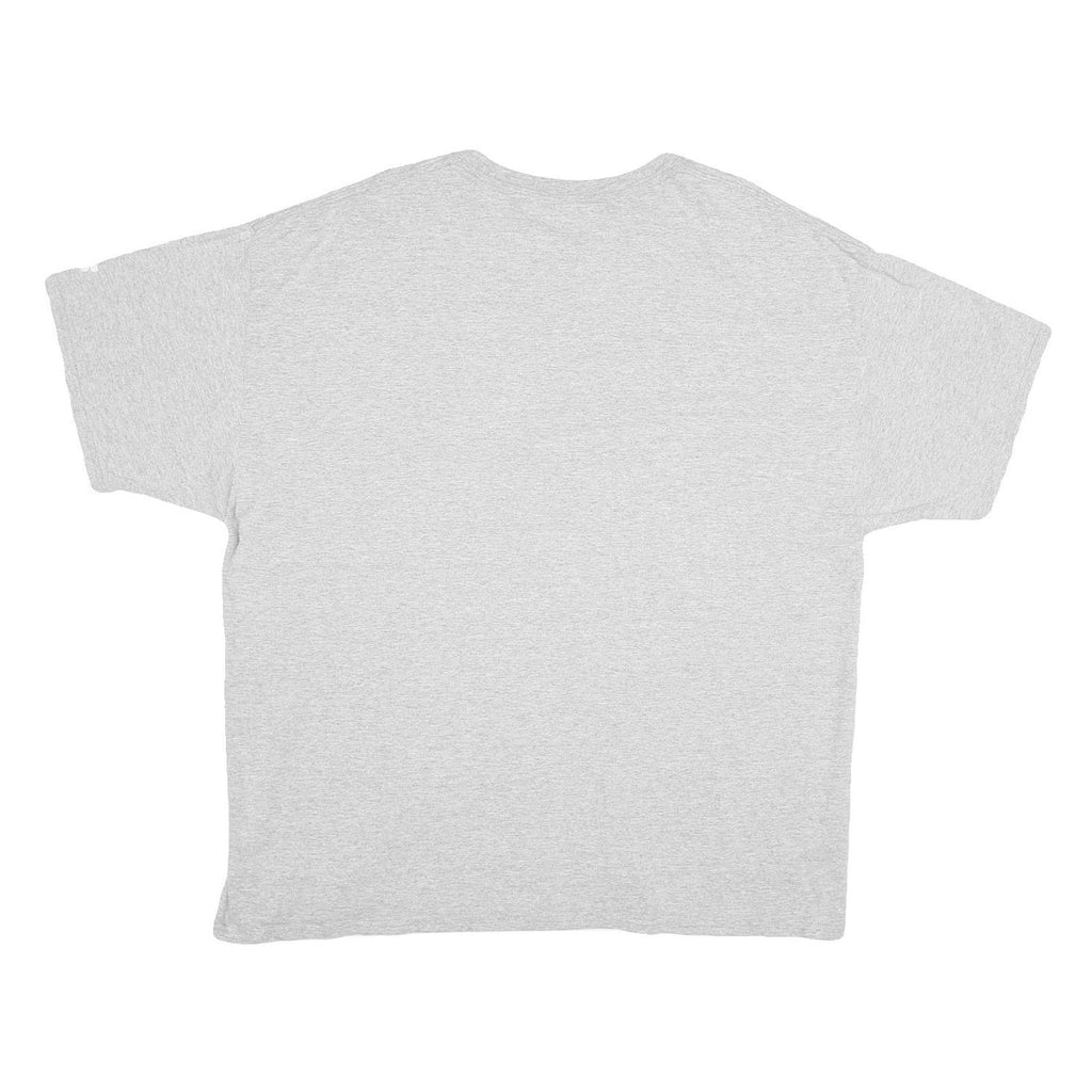 RUSSELL ATHLETIC Mens Grey Liberty Graphic T-Shirt 2XL Short Sleeve Crew Neck