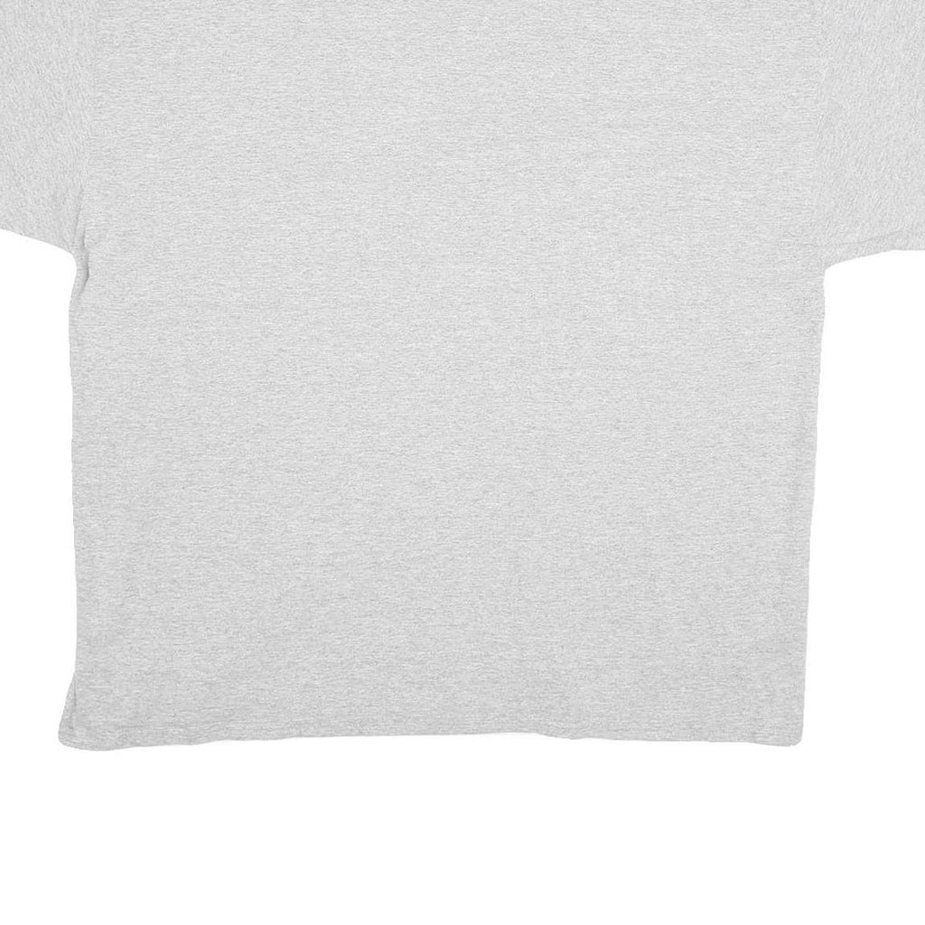 RUSSELL ATHLETIC Mens Grey Liberty Graphic T-Shirt 2XL Short Sleeve Crew Neck