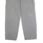 CARHARTT Mens Cotton Grey Loose Straight Trousers W42 L32 Workwear Casual