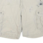 CARHARTT Mens Cotton Blend Beige Cargo Shorts L W36 Workwear Durable