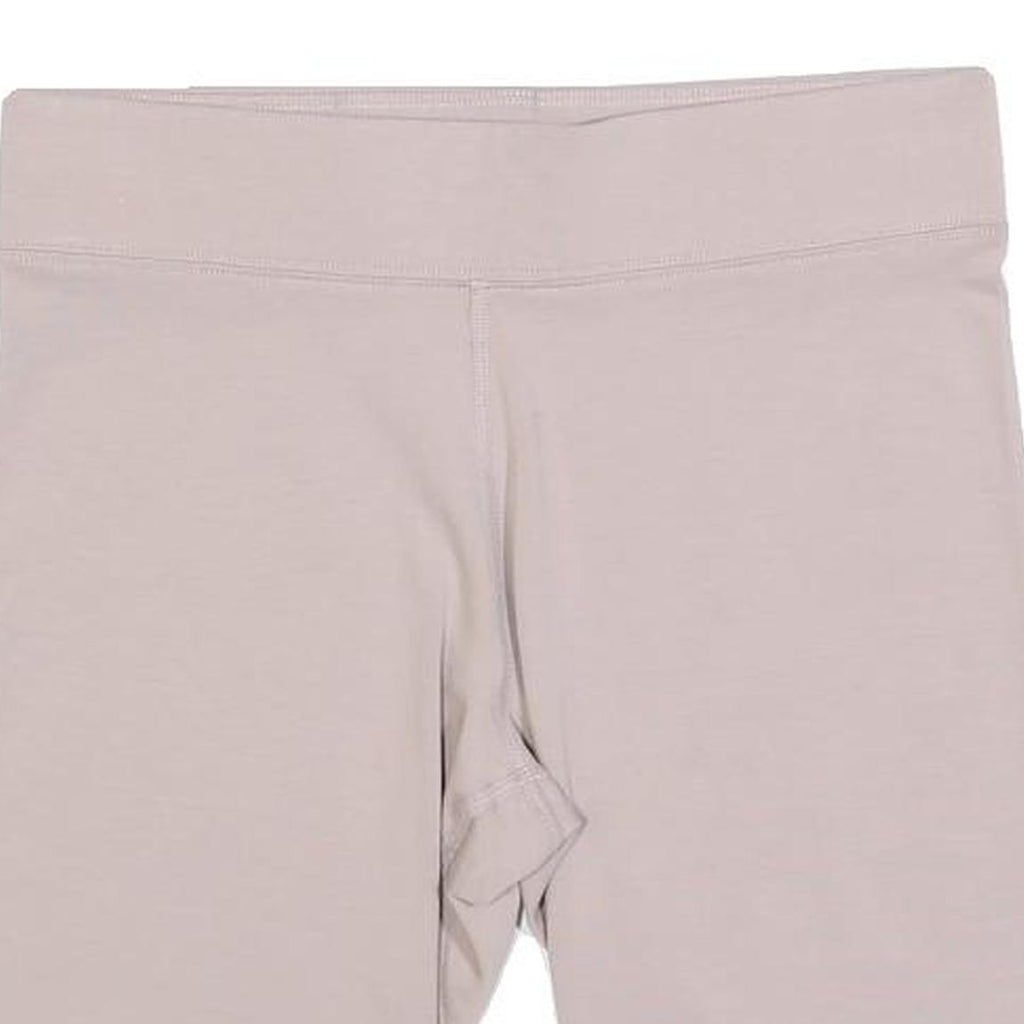NIKE Womens Shorts Beige Casual M W28 Cotton Blend Stretch Fit