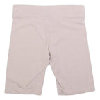 NIKE Womens Shorts Beige Casual M W28 Cotton Blend Stretch Fit