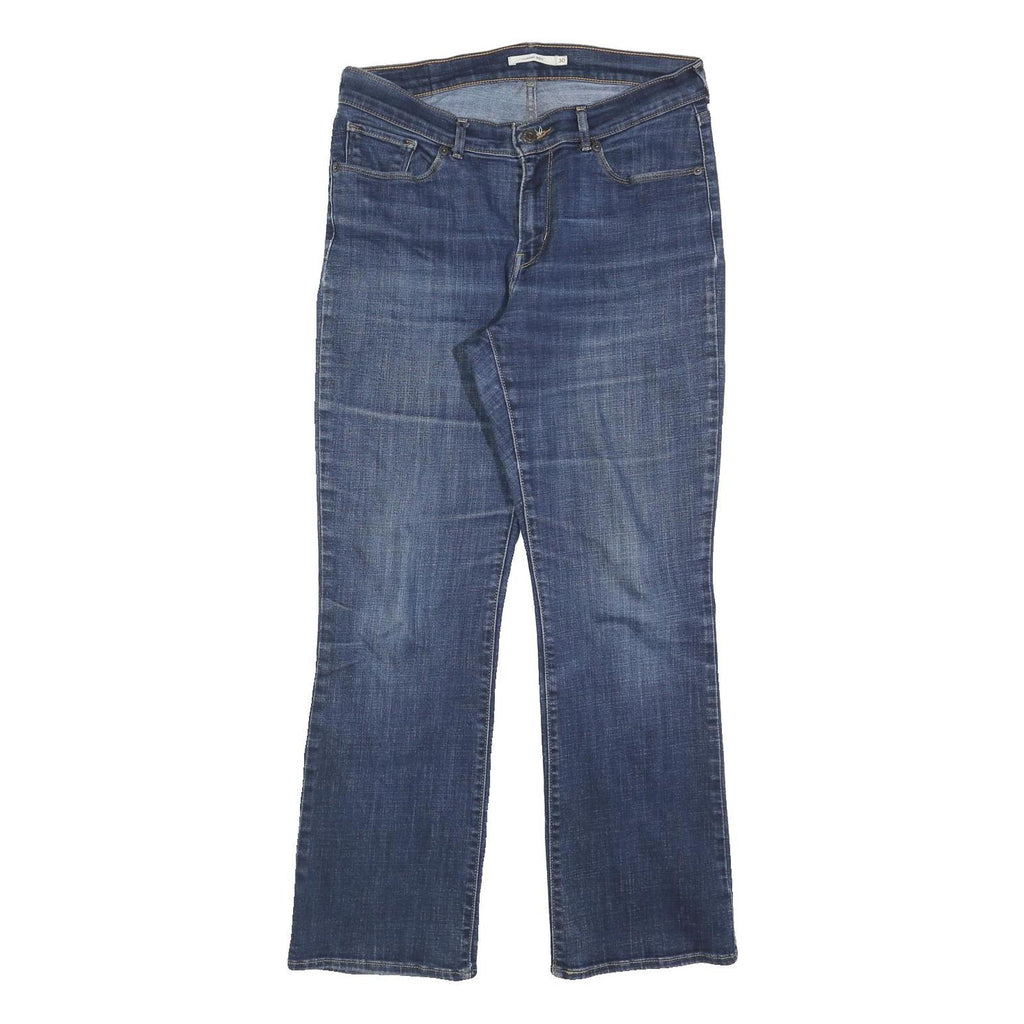 LEVI'S Womens Jeans Blue Classic Straight Denim Medium W30 L30 Comfortable Zip