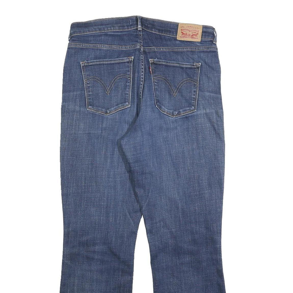LEVI'S Womens Jeans Blue Classic Straight Denim Medium W30 L30 Comfortable Zip