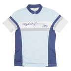 K2 Cycling Mens Jersey Blue 1/4 Zip L