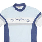 K2 Cycling Mens Jersey Blue 1/4 Zip L