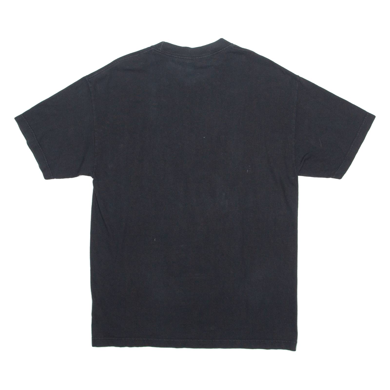 ALSTYLE New York City Mens T-Shirt Black Crew Neck L