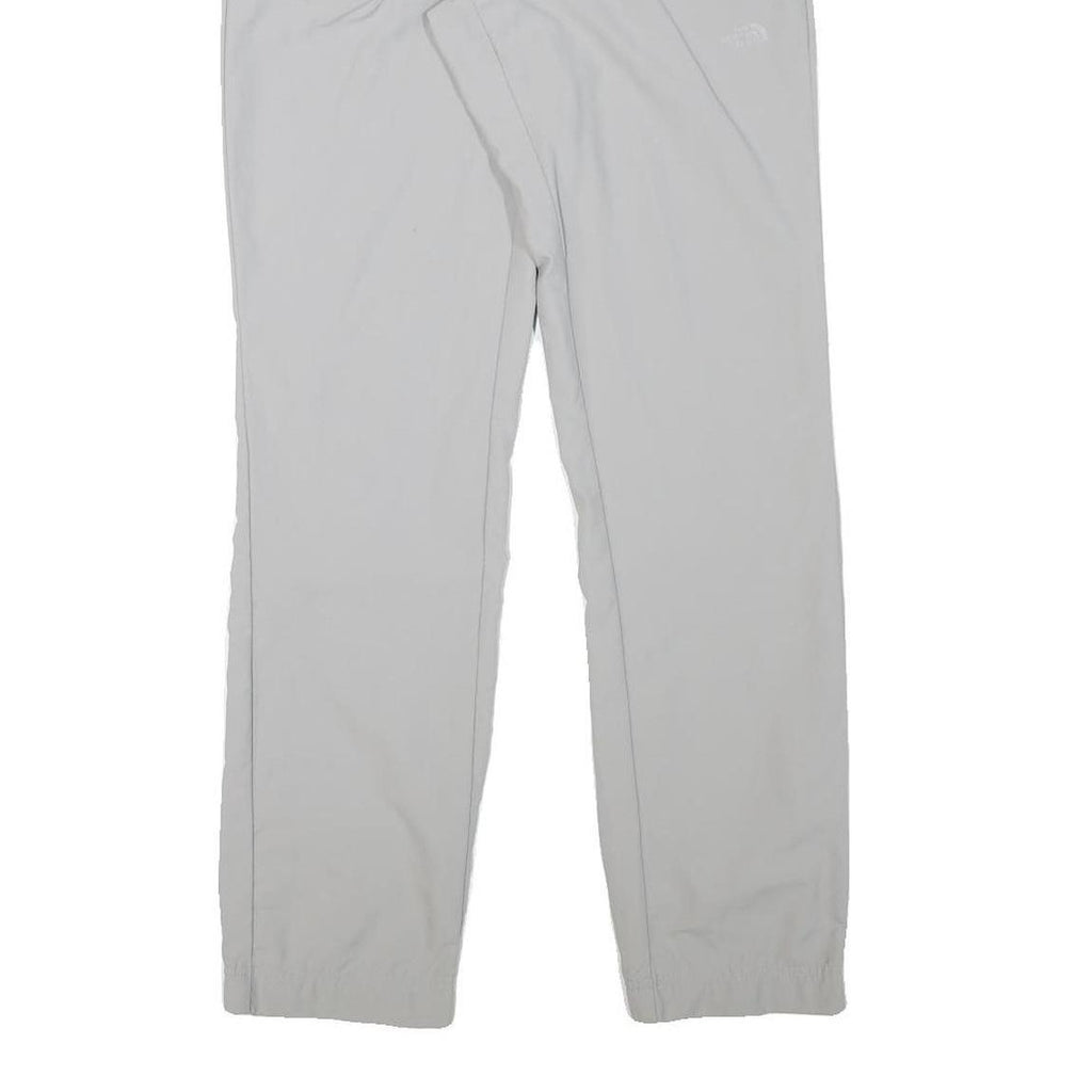 THE NORTH FACE Womens Polyester Blend Light Grey Regular Fit Straight Trousers
