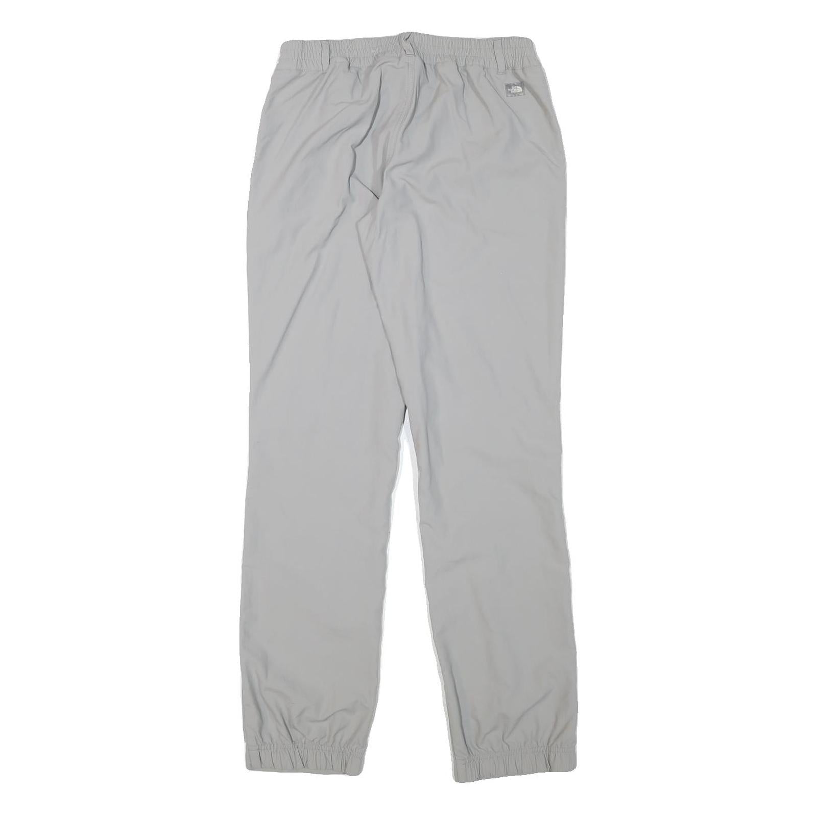 THE NORTH FACE Womens Polyester Blend Light Grey Regular Fit Straight Trousers
