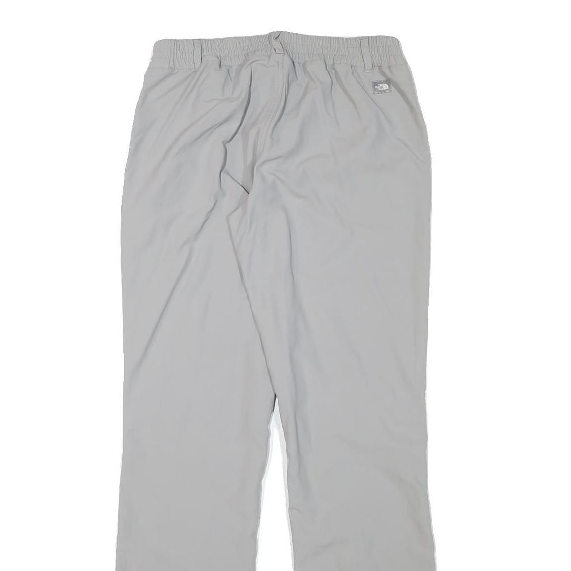 THE NORTH FACE Womens Polyester Blend Light Grey Regular Fit Straight Trousers
