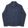 JACK WOLFSKIN Womens Navy Blue Jacket XS Polyester Blend Zip Outdoor Sportswear