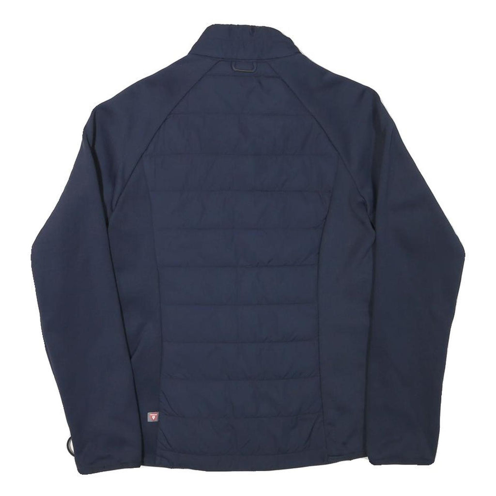 JACK WOLFSKIN Womens Navy Blue Jacket XS Polyester Blend Zip Outdoor Sportswear