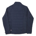 JACK WOLFSKIN Womens Navy Blue Jacket XS Polyester Blend Zip Outdoor Sportswear