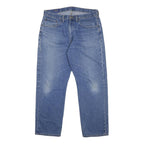 PENDLETON Mens Regular Fit Blue Denim Jeans Zip W36 L30 Classic Casual Cotton