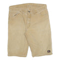 DICKIES Mens Shorts Beige Casual Cotton Blend XL W34 Workwear Utility