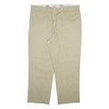 DICKIES 874 Workwear Mens Trousers Beige Regular Straight W40 L29