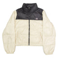LEVI'S Insulated Cropped Womens Puffer Jacket Beige M