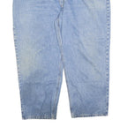 CARHARTT Mens Relaxed Light Blue Denim Jeans W52 L30 Casual Workwear Zip