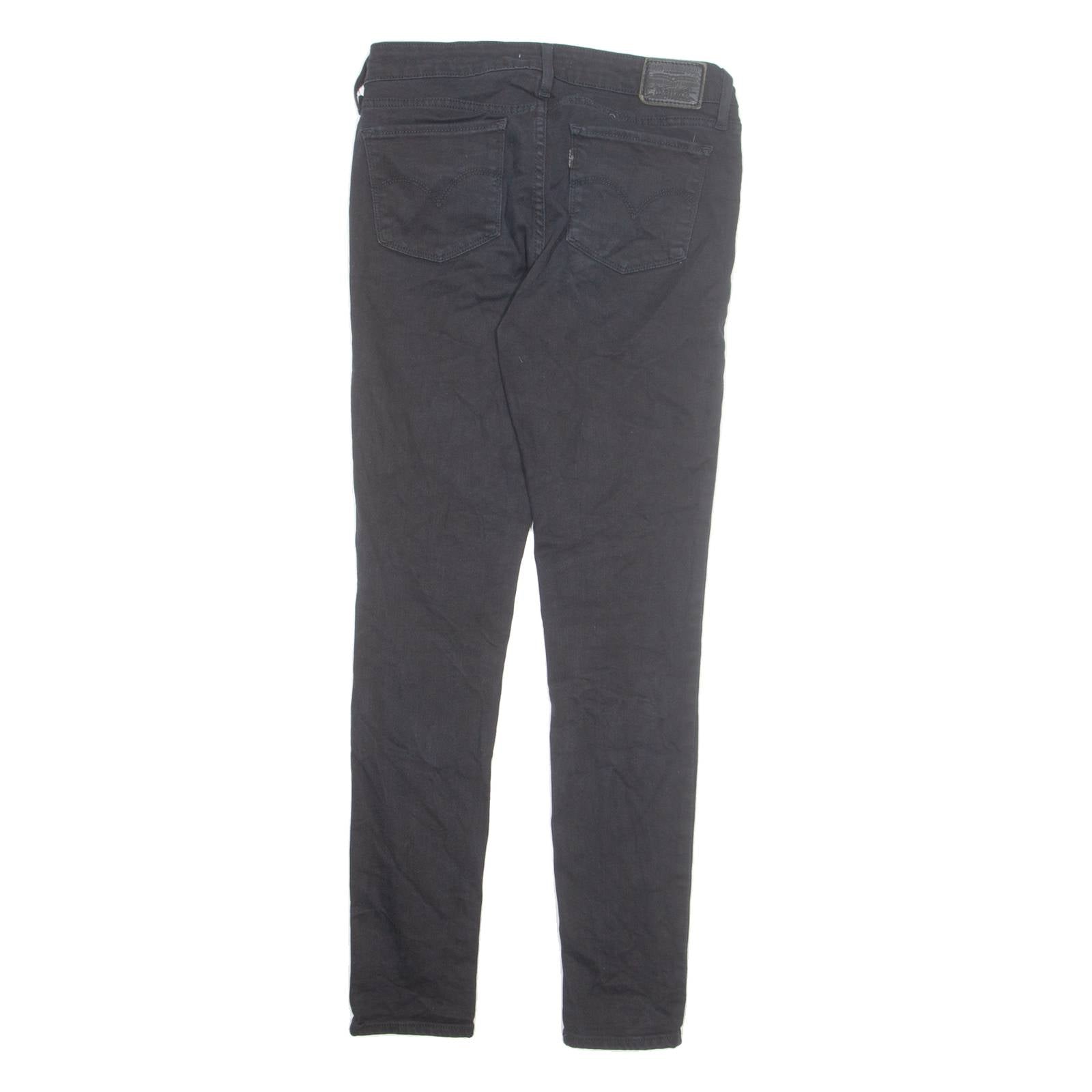 LEVI'S Big E Womens Jeans Black Regular Straight W28 L28