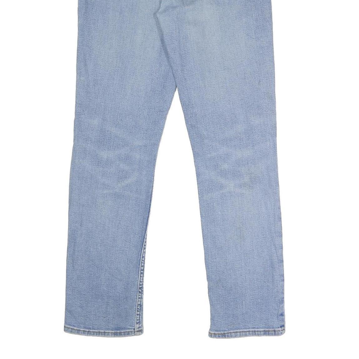 LEVI'S 511 Slim Mens Blue Slim Skinny Denim Medium W34 L32 Distressed Jeans