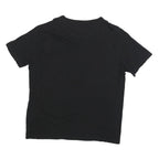 VALENTINO Mens Black Graphic T-Shirt L Short Sleeve Crew Neck Designer Cotton