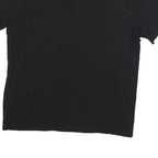 VALENTINO Mens Black Graphic T-Shirt L Short Sleeve Crew Neck Designer Cotton
