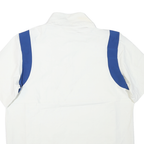 NIKE Mens White & Blue Indianapolis Colts Jacket L Polyester Blend Zip